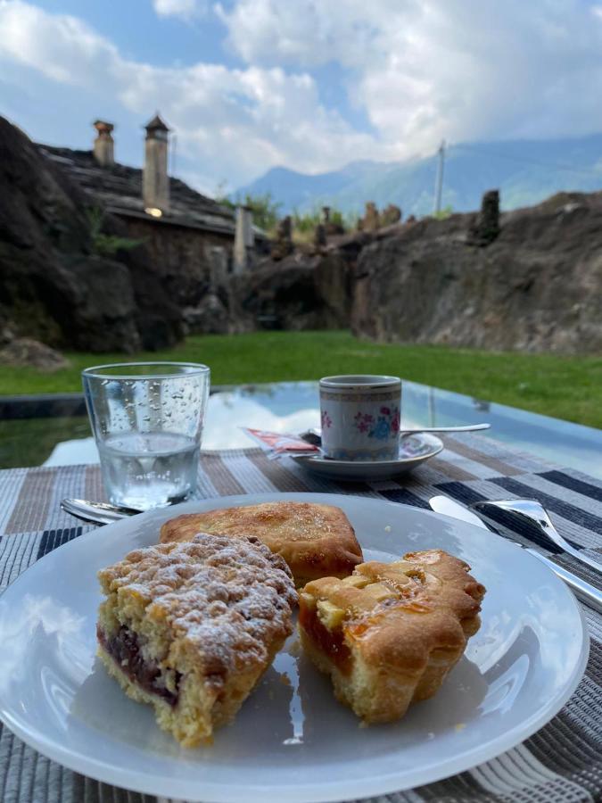 B&B Al Vecchio Torchio Settimo Vittone Eksteriør bilde