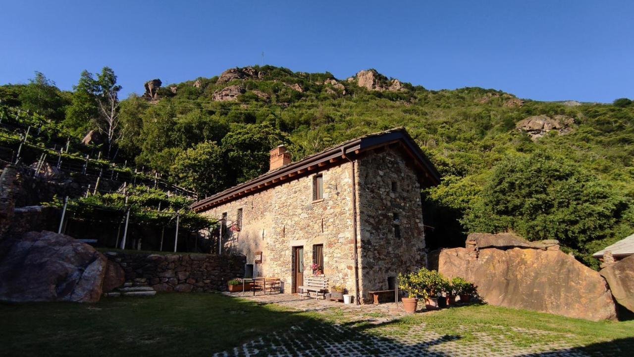 B&B Al Vecchio Torchio Settimo Vittone Eksteriør bilde
