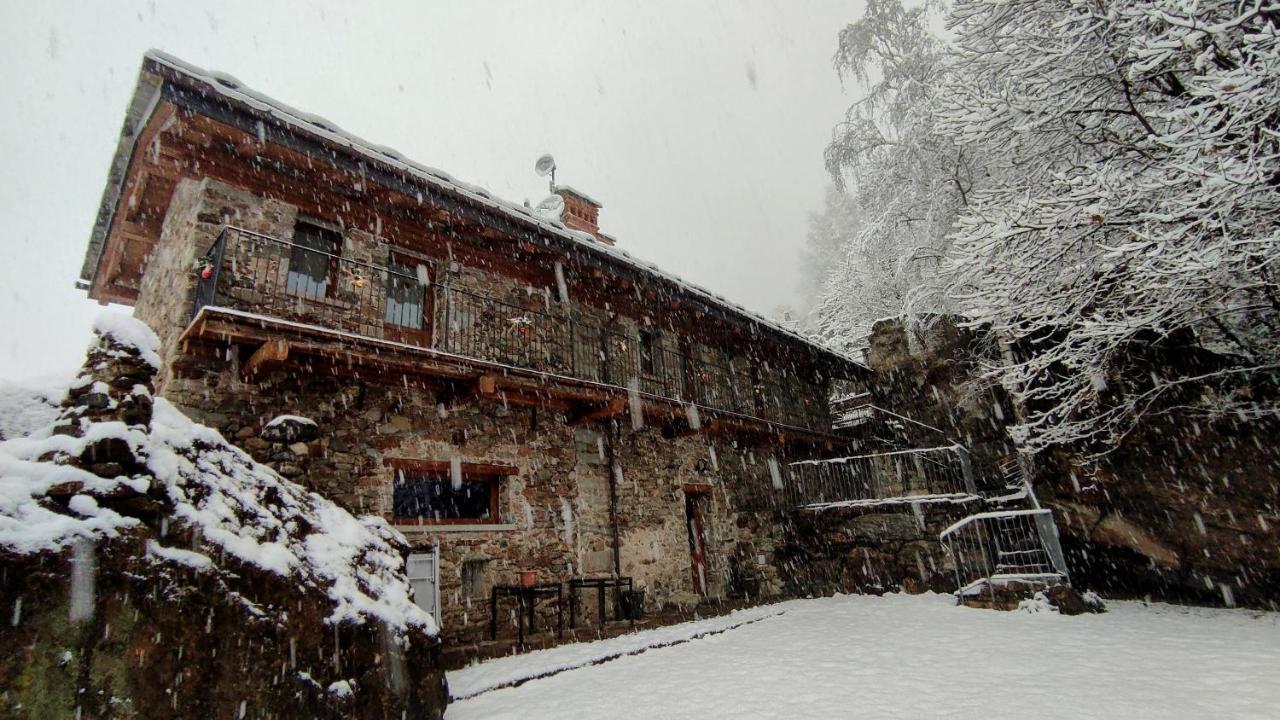B&B Al Vecchio Torchio Settimo Vittone Eksteriør bilde